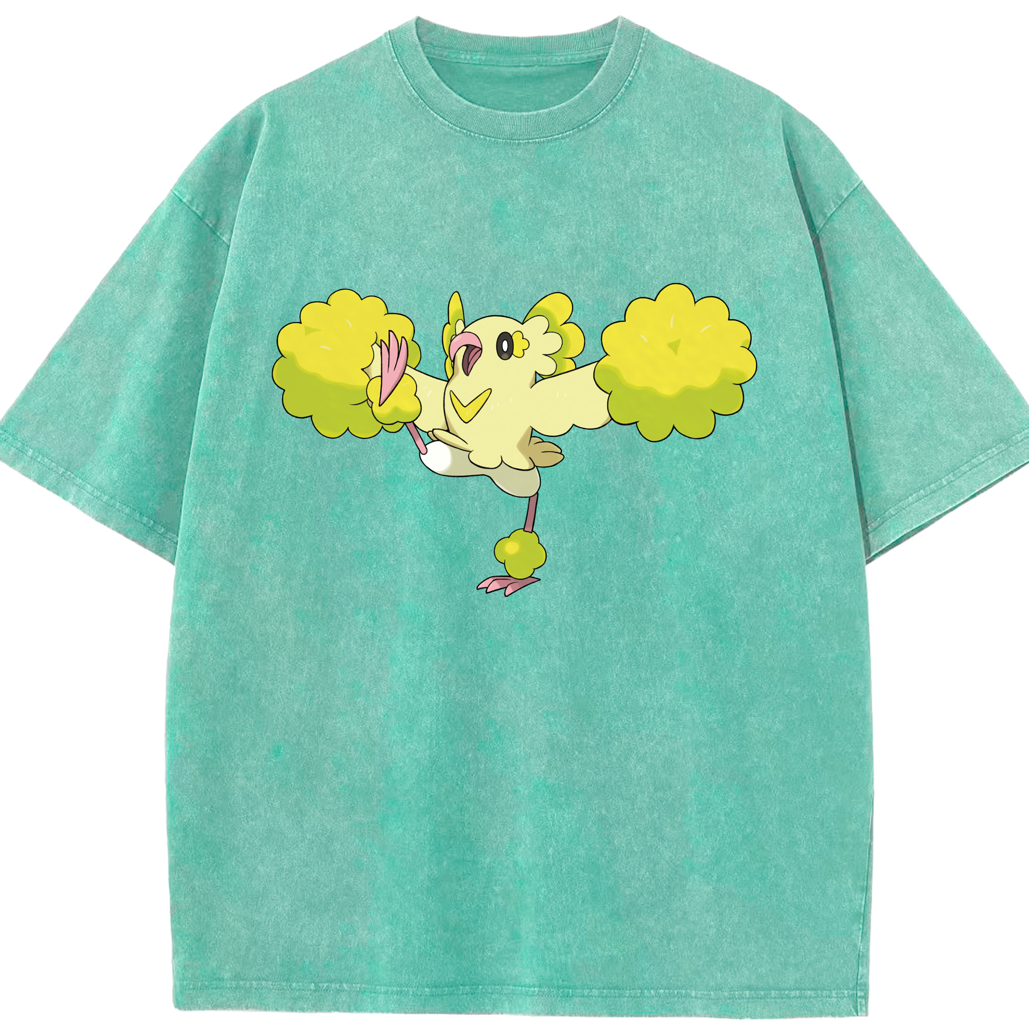 （画像用） ポケットモンスター Pokémon 綿100% ヴィンテージ風 半袖Tシャツ（フロントプリント）